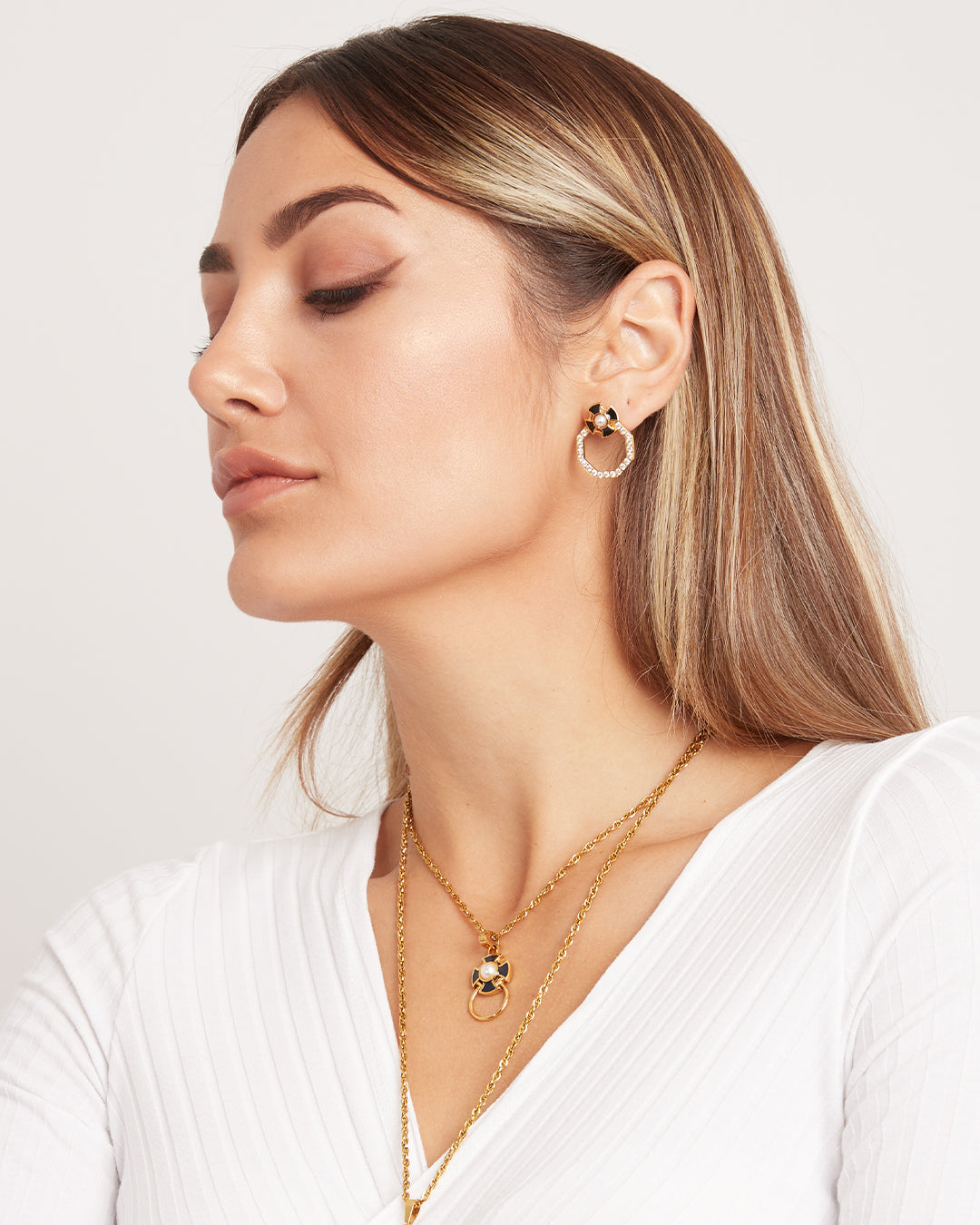 Timeless Maltese Cross Ħabbata Pendant, Gold