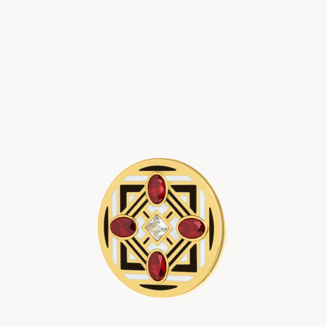 Exuberance Twist Coin, Gold