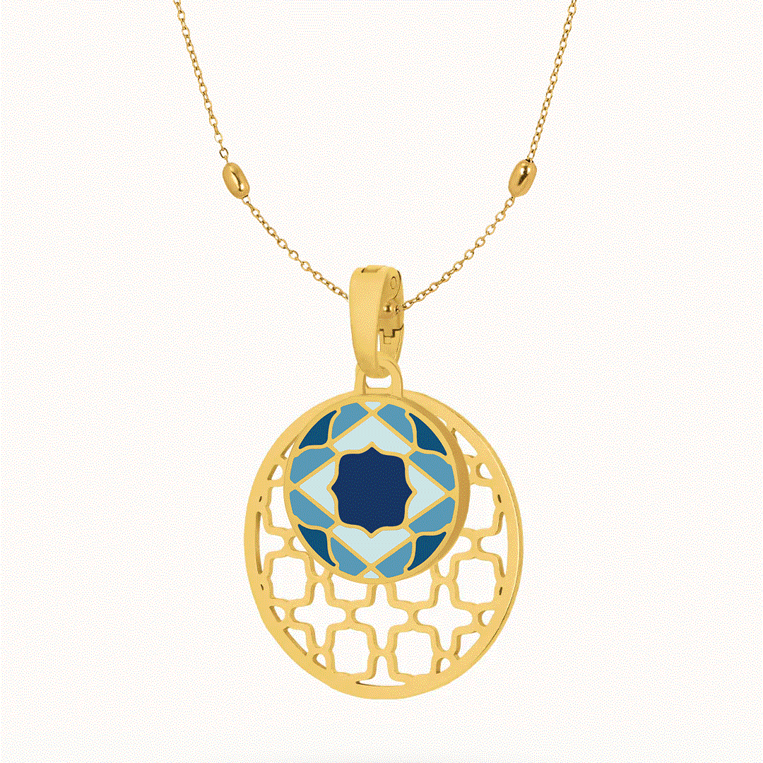 Heritage Maduma Reversible Pendant Set
