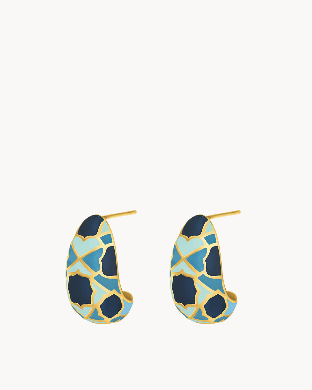 Blue Heritage Maduma Cocoon Earrings