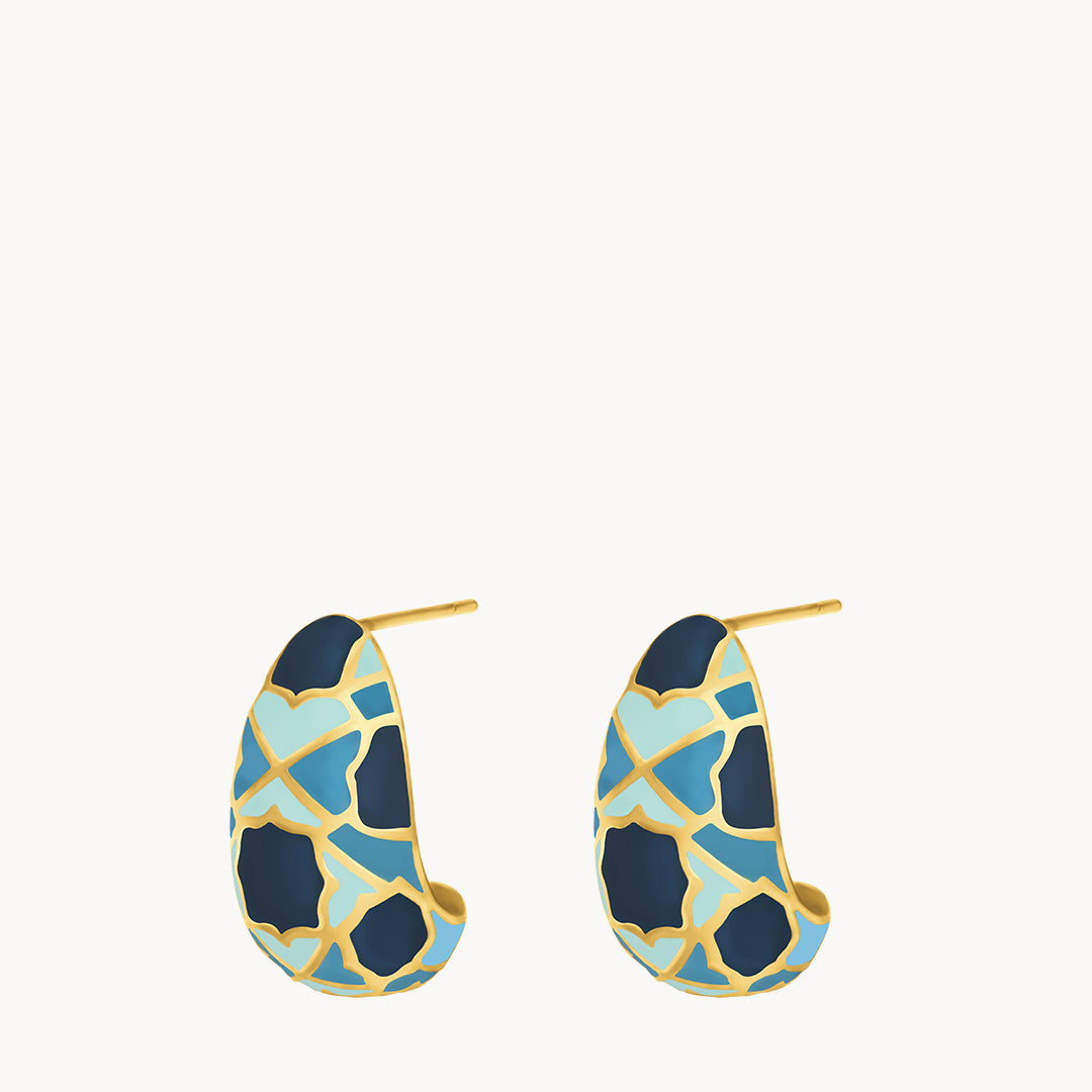 Blue Heritage Maduma Cocoon Earrings