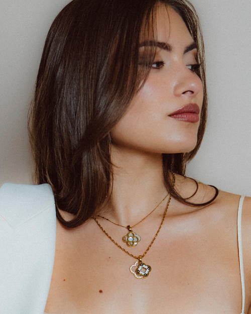 Bizzilla Black And White Reversible Pendant