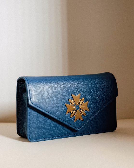 Blue Bloom Kavallier Clutch Bag