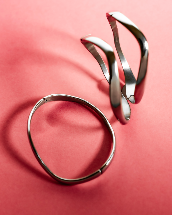 Bold Bangle Silver