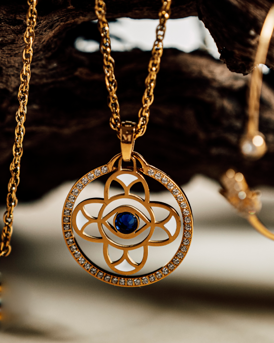 Evil Eye Reversible Maduma Pendant