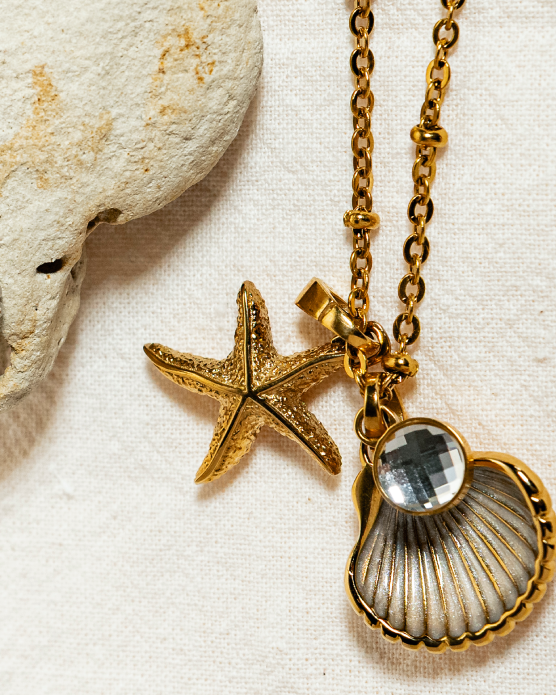 Radiant Starfish Pendant
