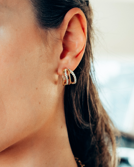 Starlight Multihoop Earrings 