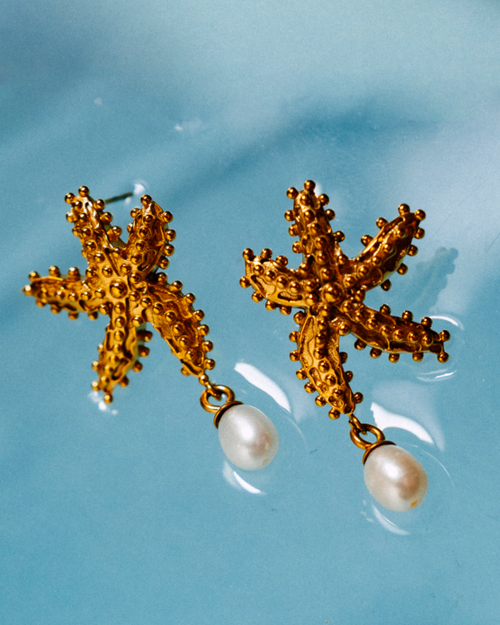 Timeless Radiant Starfish Earrings