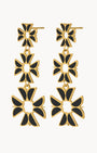 Kavallieri Black Dangling Earrings