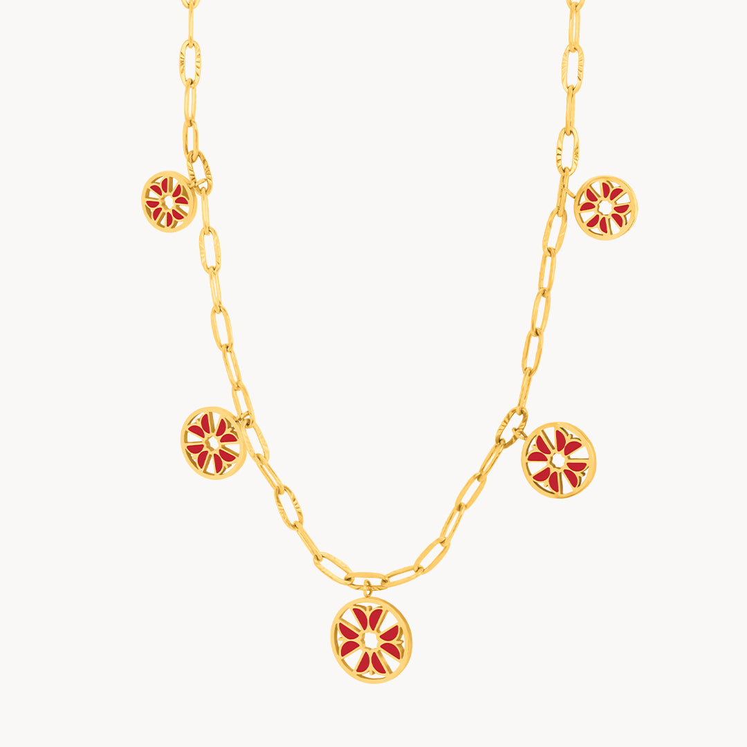 Red Kavallieri Necklace