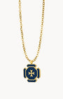 Blue Octagon Kavallier Necklace