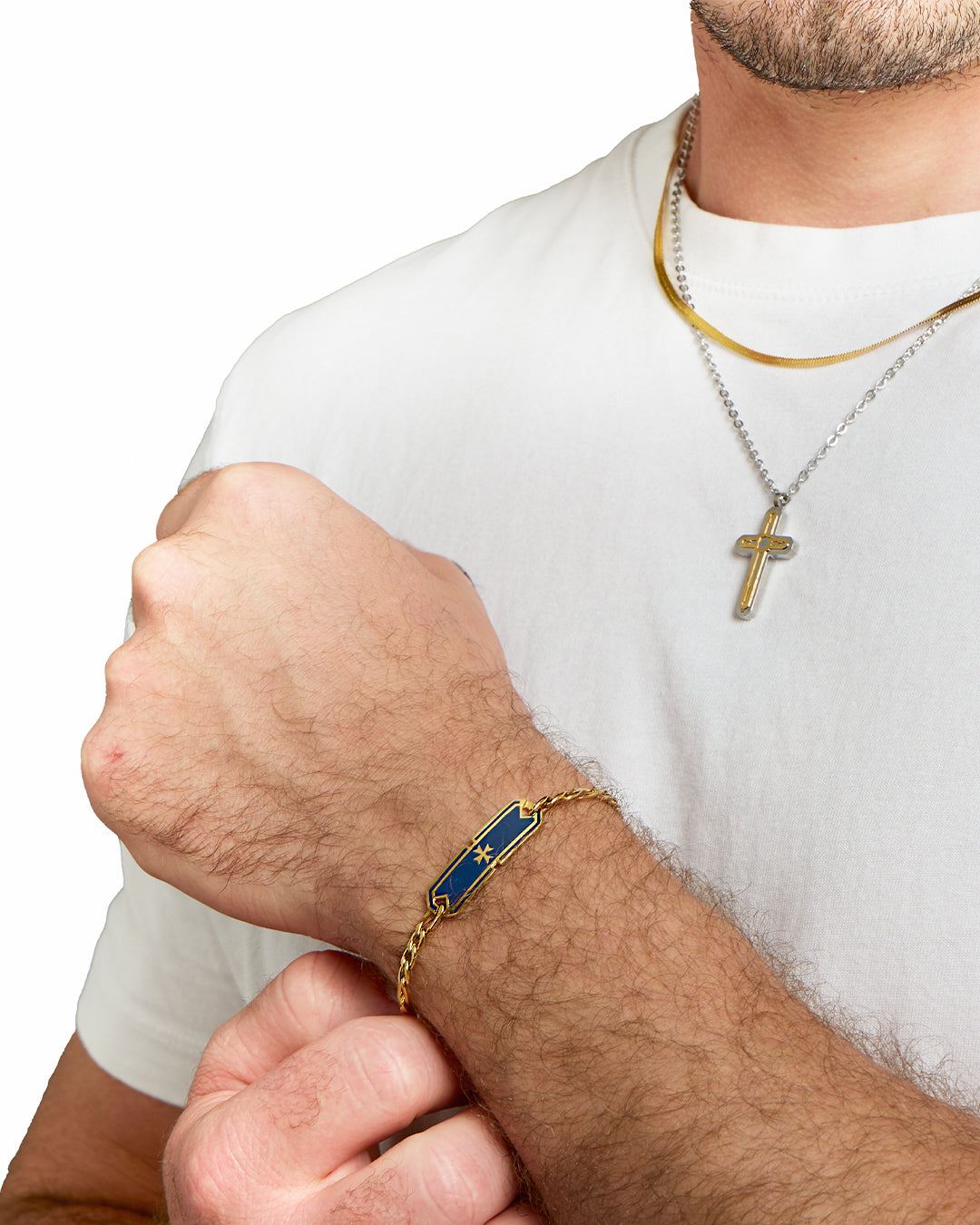 Blue Octagon Kavallier Bracelet