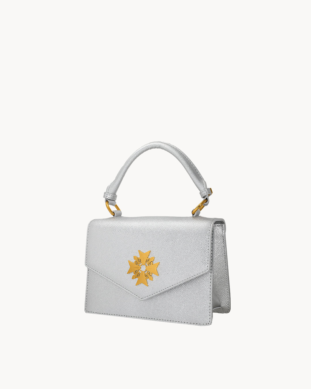 Moonlit Silver Kavallier Handbag