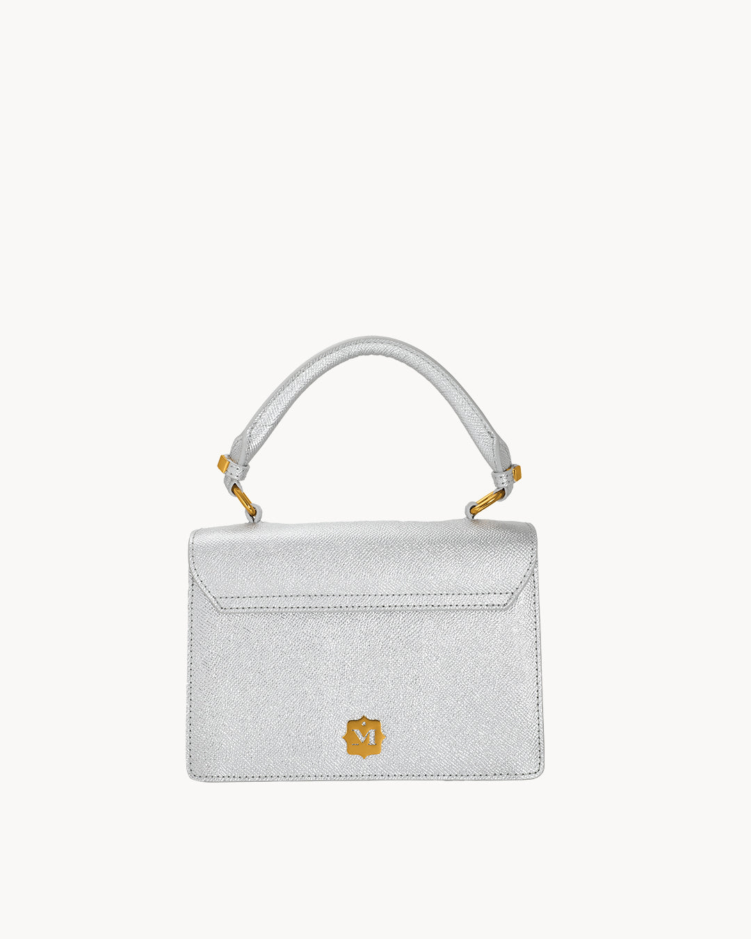 Moonlit Silver Kavallier Handbag