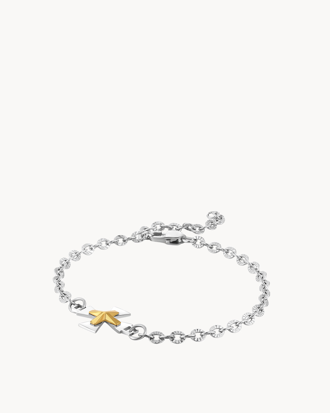 Maltese Cross Silver Bracelet