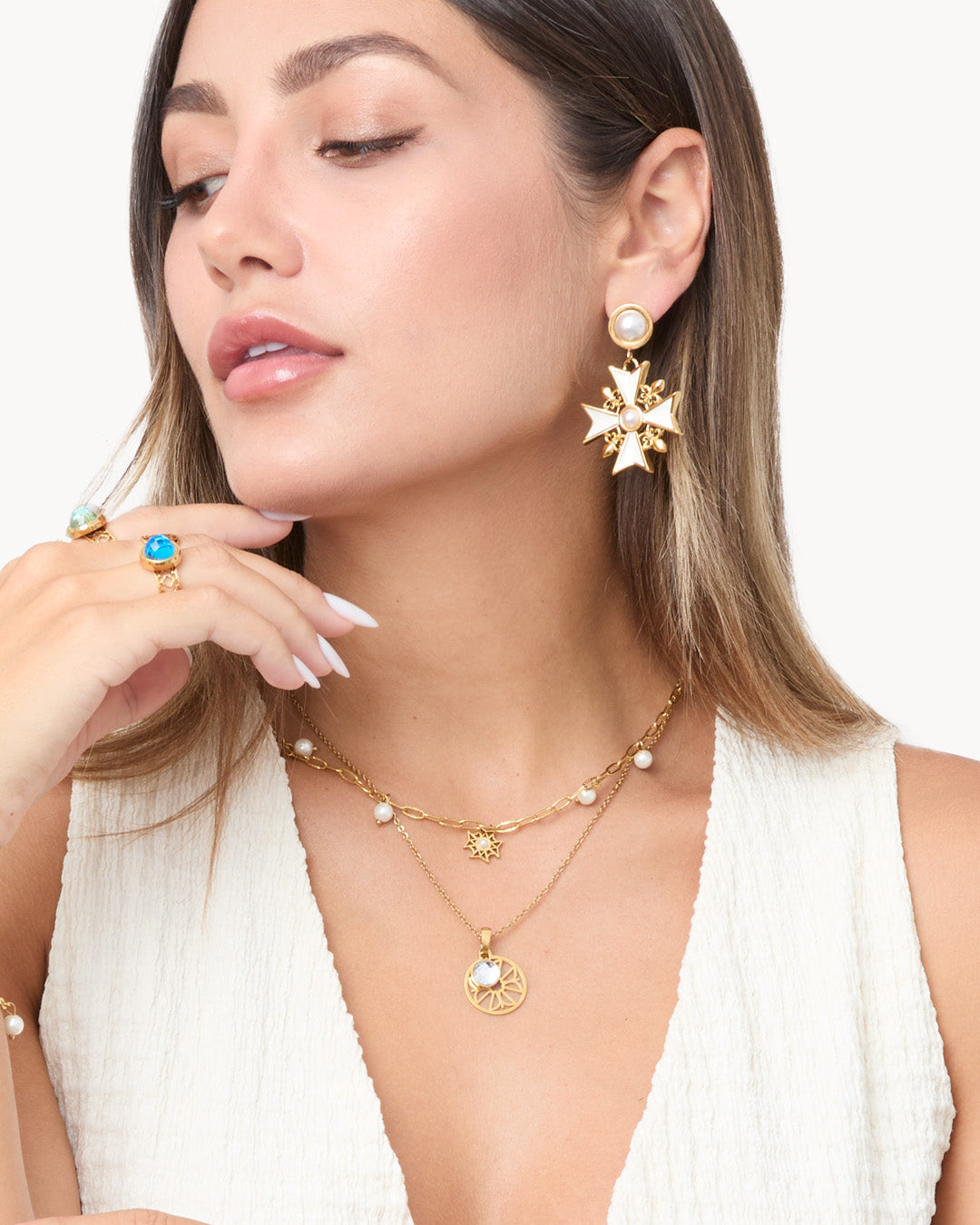 Kavallier Dainty Hollow Pendant