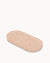 Pink Terrazzo on Pink Oval Trinket Tray Medium