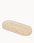Yellow Terrazzo on White -Oval Narrow Trinket Tray