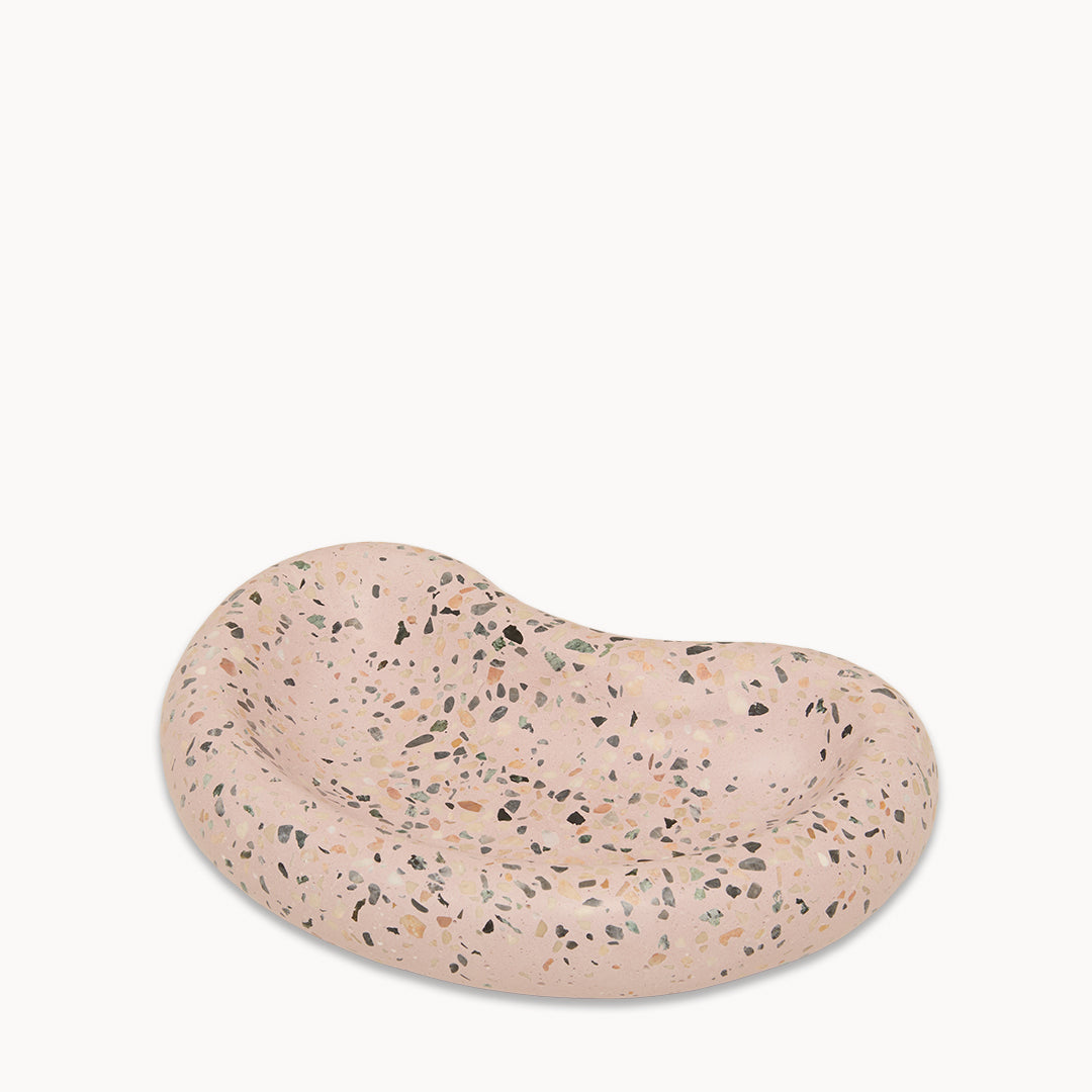 Mixed Terrazzo on Purple Moon Trinket Tray