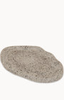 Black Terrazzo on Grey Long Irregular Trinket