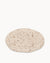 Mixed Terrazzo on Cream Round Irregular Trinket