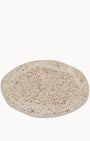 Mixed Terrazzo on Grey -Round Irregular Trinket