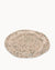 Brown Terrazzo on Cream Round Irregular Trinket