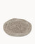 Black Terrazzo on Grey Round Irregular Trinket