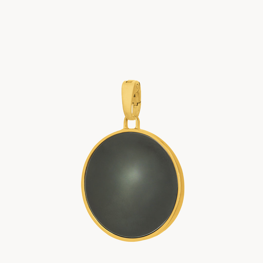 Eternity Hematite Statement Pendant