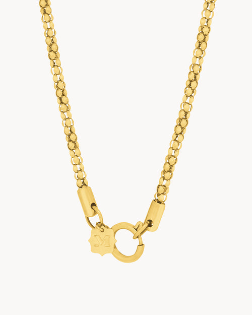 Baroque Charm Chain, Gold