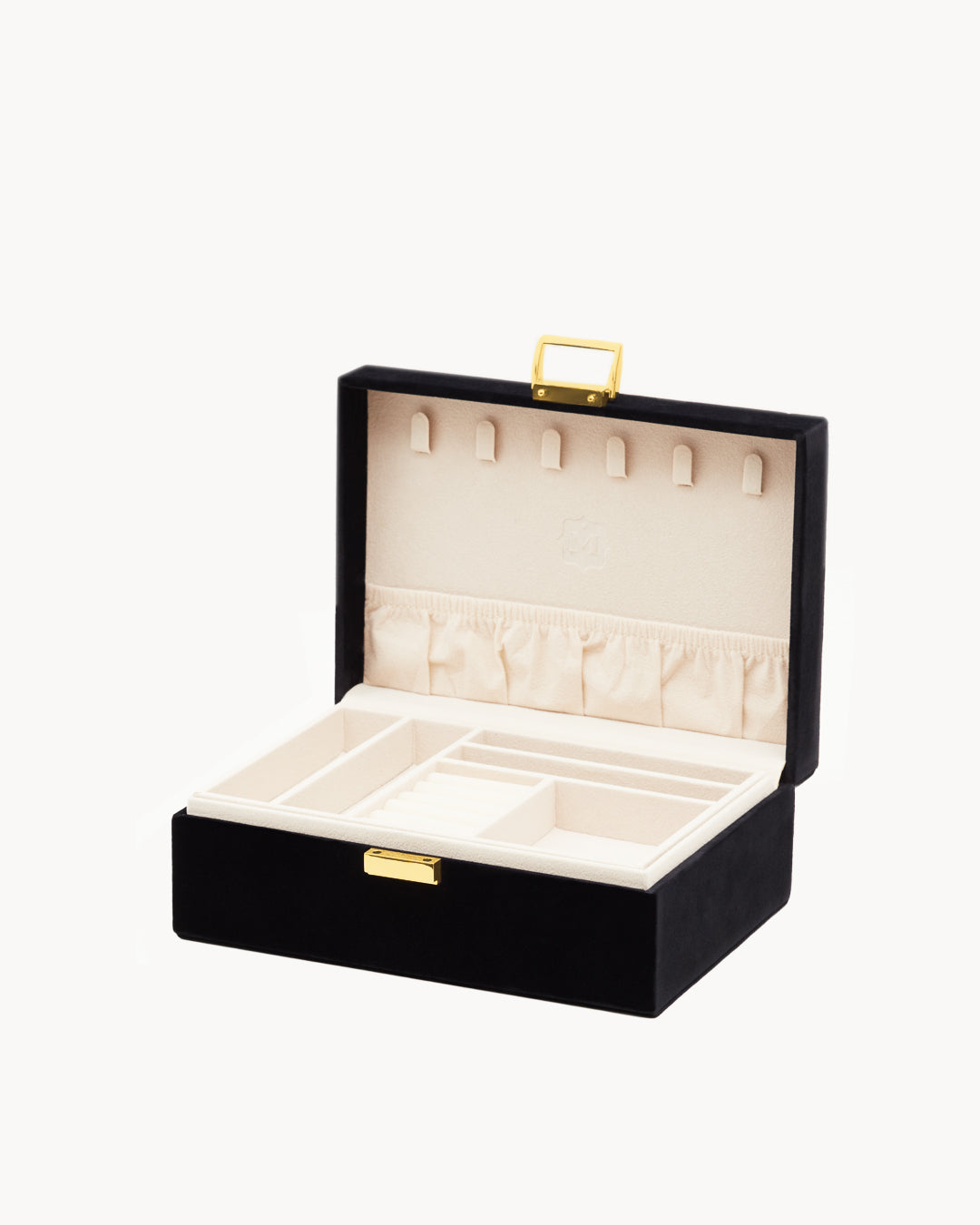 Black Velvet Jewellery Box – Mvintage