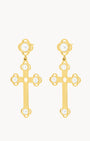 Timeless Salib Earrings, Gold