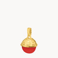 January Passion Dome Birthstone Pendant