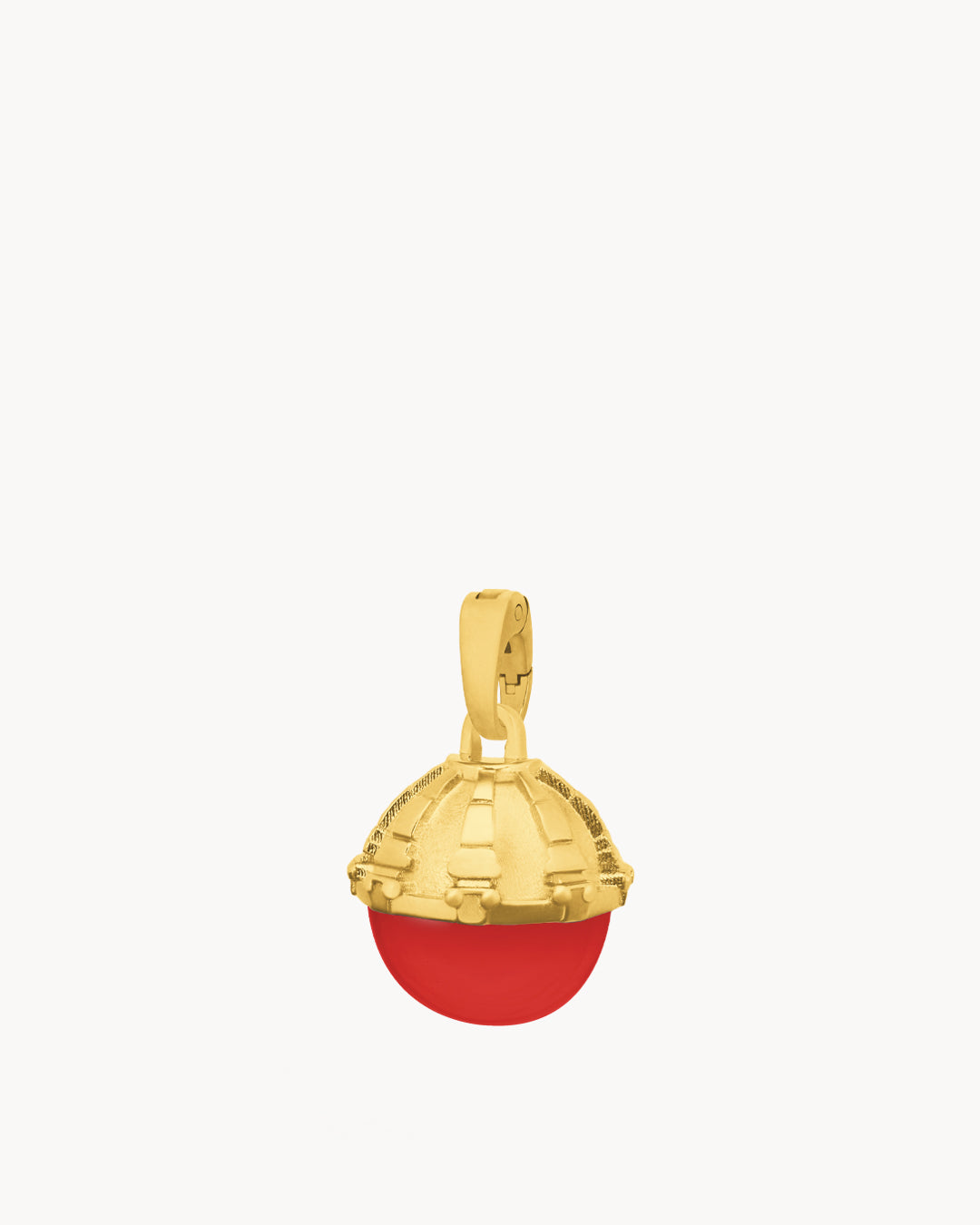 January Passion Dome Birthstone Pendant