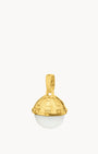 April Hope Dome Birthstone Pendant