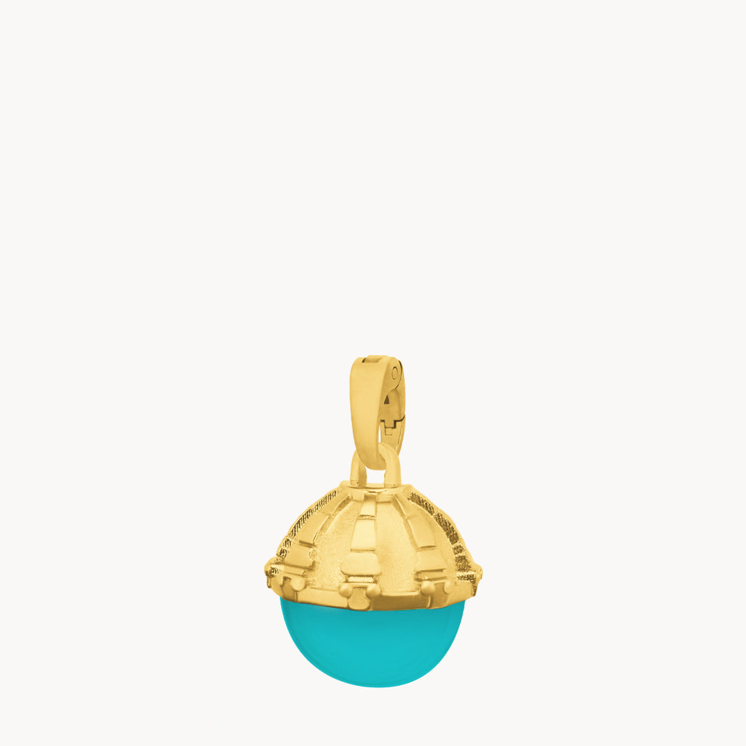 May Friendship Dome Birthstone Pendant