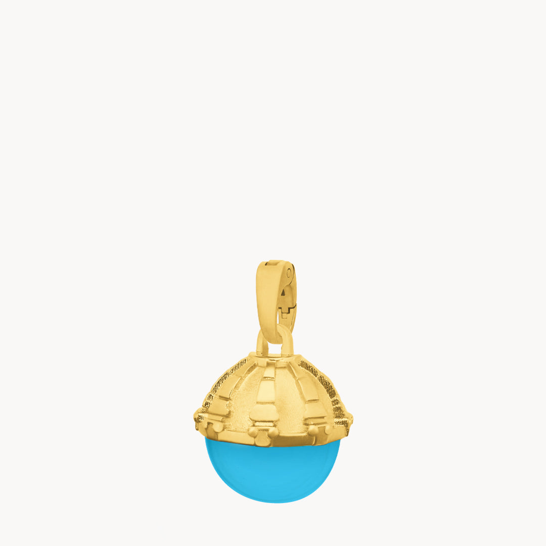 September Wisdom Dome Birthstone Pendant