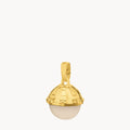 October Love Dome Birthstone  Pendant