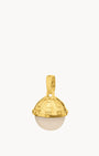 October Love Dome Birthstone  Pendant
