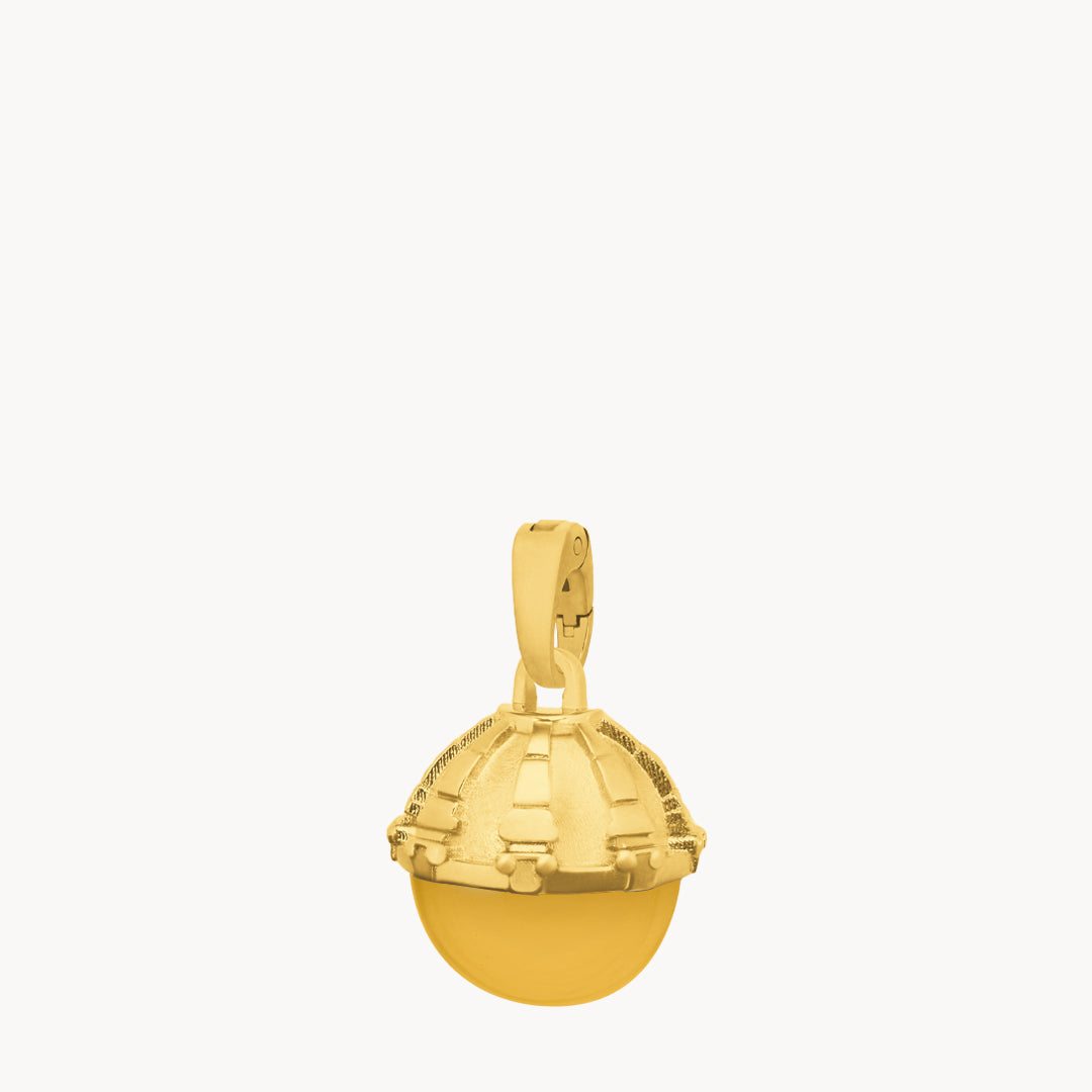 November Happiness Dome Birthstone Pendant