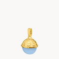 December Uniqueness Dome Birthstone Pendant