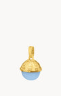 December Uniqueness Dome Birthstone Pendant