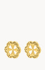 Kavallier Stud Earrings, Gold
