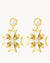 Timeless Statement Kavallier Earrings, Gold