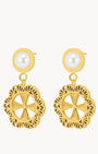 Timeless Kavallier Earrings, Gold