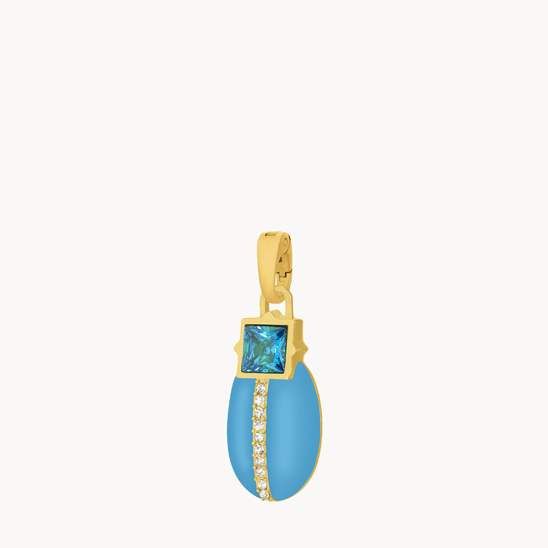 Serenity Blue Lovebug Pendant