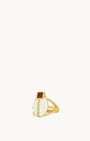 Protection White Lovebug Ring