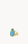 Serenity Blue Lovebug Ring