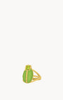 Lucky Green Lovebug Ring
