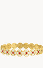 Lucky Love White Flower Bangle